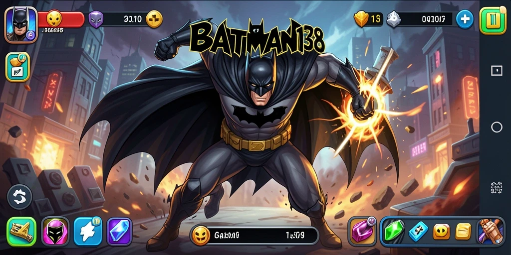 Screenshot menampilkan aksi seru dalam game Match-3.