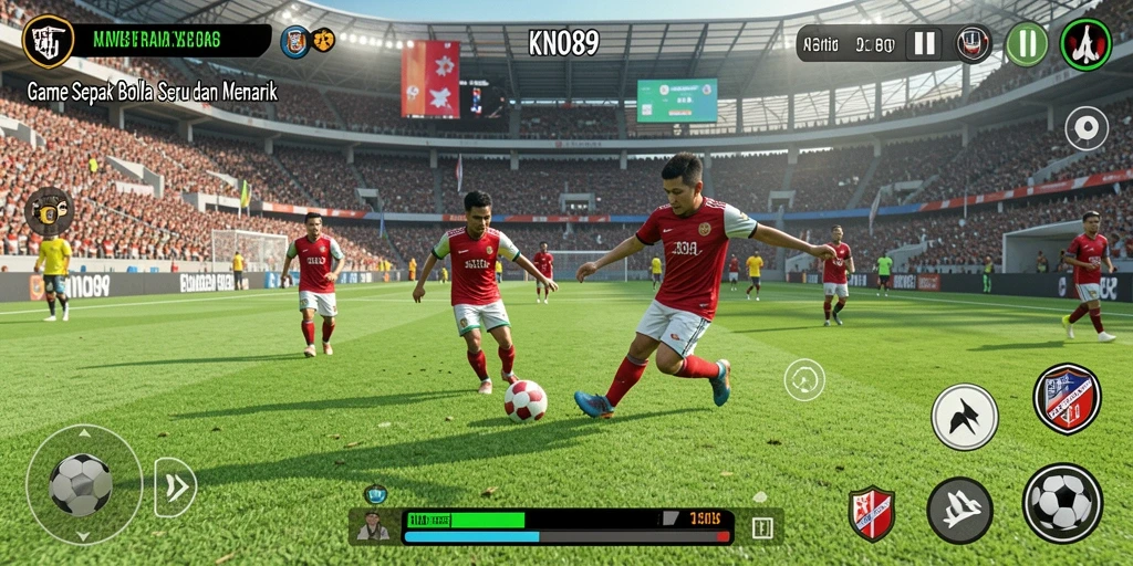 Tampilan gameplay KNO89 yang memukau saat pertandingan berlangsung.