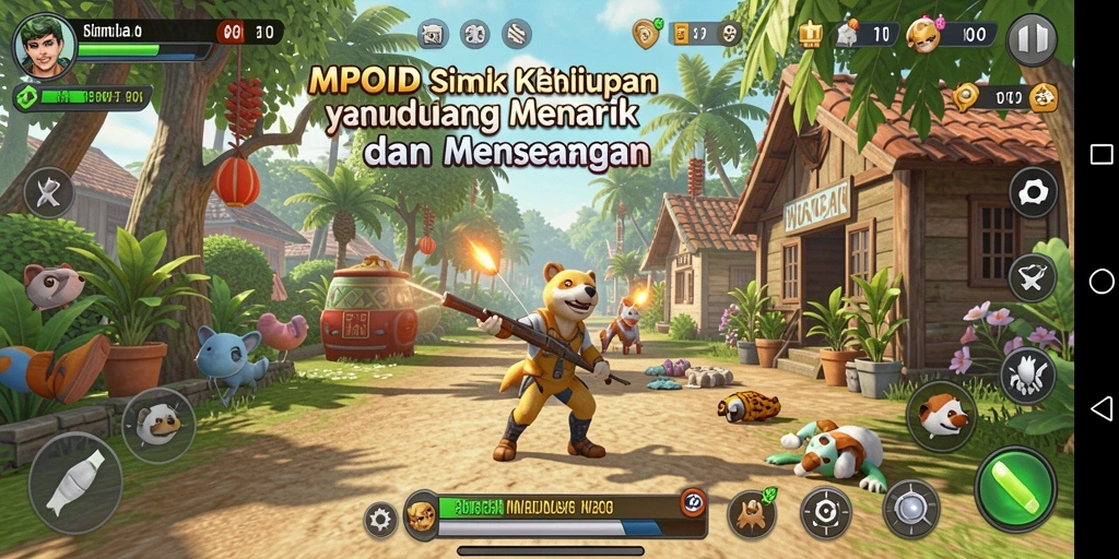 Tampilan menakjubkan dari gameplay MPOID yang memikat.