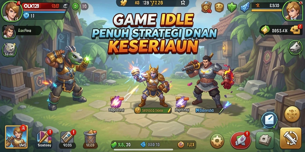 Tampilan gameplay <strong>OLX128</strong> yang menarik dan interaktif.