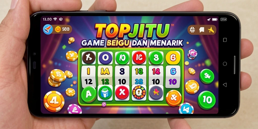 Tampilan menarik dari gameplay TOPJITU yang mendebarkan.